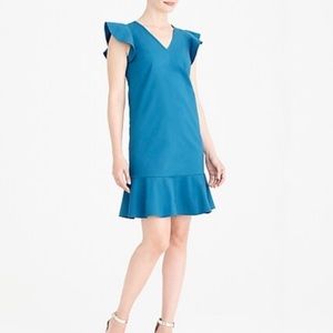 J. Crew ruffle detailed Dress